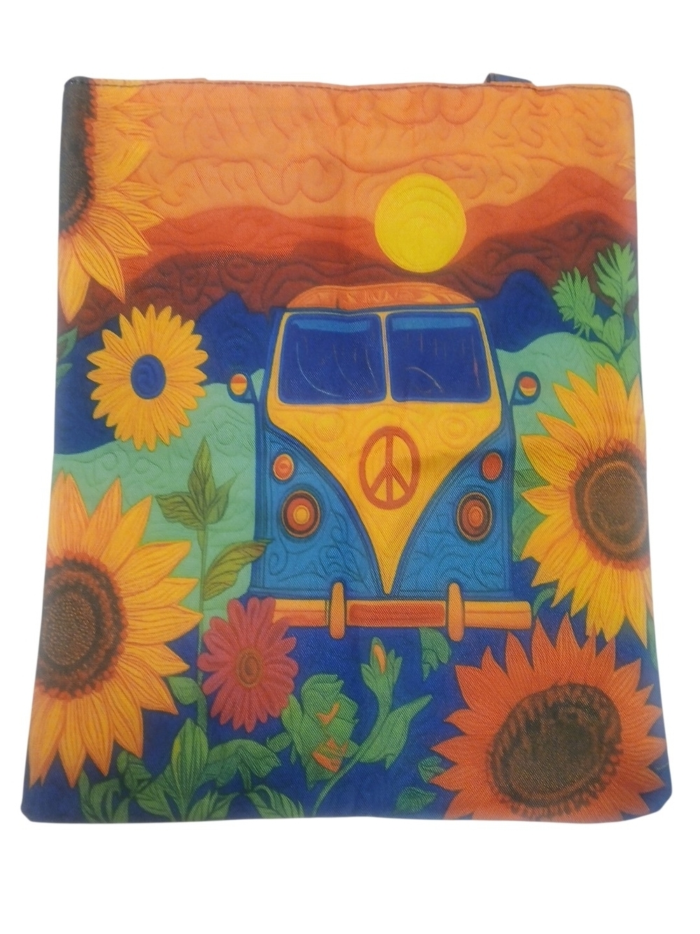 ECHOES BAGS -NWOT, Lined Echo Friendly Canvas Peace Bag with Nylon Lining,Zipper - Picture 15 of 16